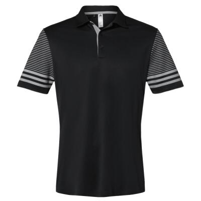 Men's Striped Sleeve Polo Thumbnail